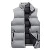 Waistcoat Men's Autumn And Winter Down Cotton Clothing Outside The Vest Thickened  Men's Shoulders Jacket