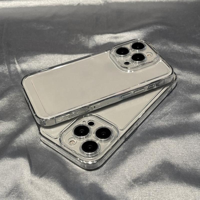 Silicone Clear Phone Case For iPhone 18 Pro Max Case iPhone 17 16 15 13 11 12 14 Pro Max 7 8 Plus SE XR Air 16e Shockproof Cover