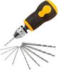 Hand Pin Twist Drill Drill for Craft Tool for Precision Includes 10 Drills Drill, Vise, Drill, Set, Hand-Operated Holes, Woodworking, 0.8-3.0mm