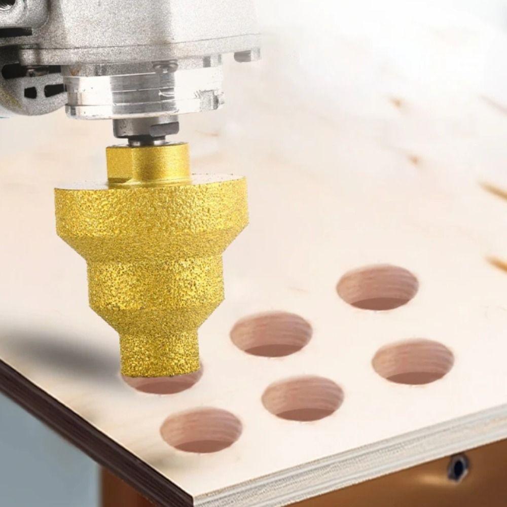 Tapered Cone Adamas Chamfer Drill Bit Multi Size Adamas Core Drill Bit Step Drill Bit For Granites