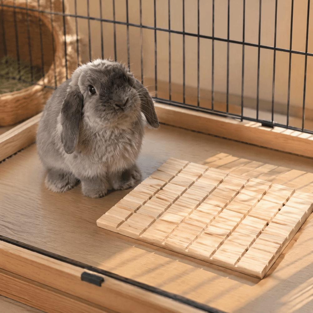 Wood Wooden Scratching Board Rectangle Pet Scratching Board Claws Scratching Board  Rabbit