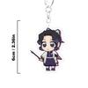 23Styles Decoration Acrylic Keychain Kimetsu No Yaiba Cute Kawaii Demon Slayer Anime Keyring Gifts