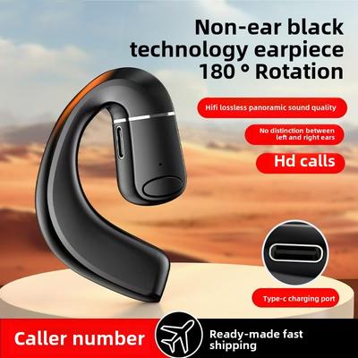 Новые беспроводные наушники Bluetooth OWS с открытым ухом, односторонние деловые спортивные музыкальные наушники с длительным сроком службы