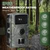 Лесная камера, 1080P 48Мп Игровая камера с ночным видением, 0,05с срабатывание по движению, водонепроницаемость IP66