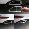 2 шт багажник автомобиля хвост горло рамка крышка выхлопной трубы отделка декоративные детали автомобильные внешние аксессуары для BMW 3 серии G20