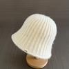 New Autumn and Winter Fisherman Hat for Women Fashion Knitted Wool Hat Showing Face Small and Versatile Bucket Hat Trendy
