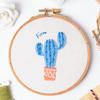 Beginner's DIY Embroidery Kit: Handmade Simple Designs & Gifts