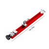 Cutting Machine Ruler Adjustable Width Circular Saw Guide Rail Two-Way Buckle Locking Clamp for Woodworking Engraving Framing