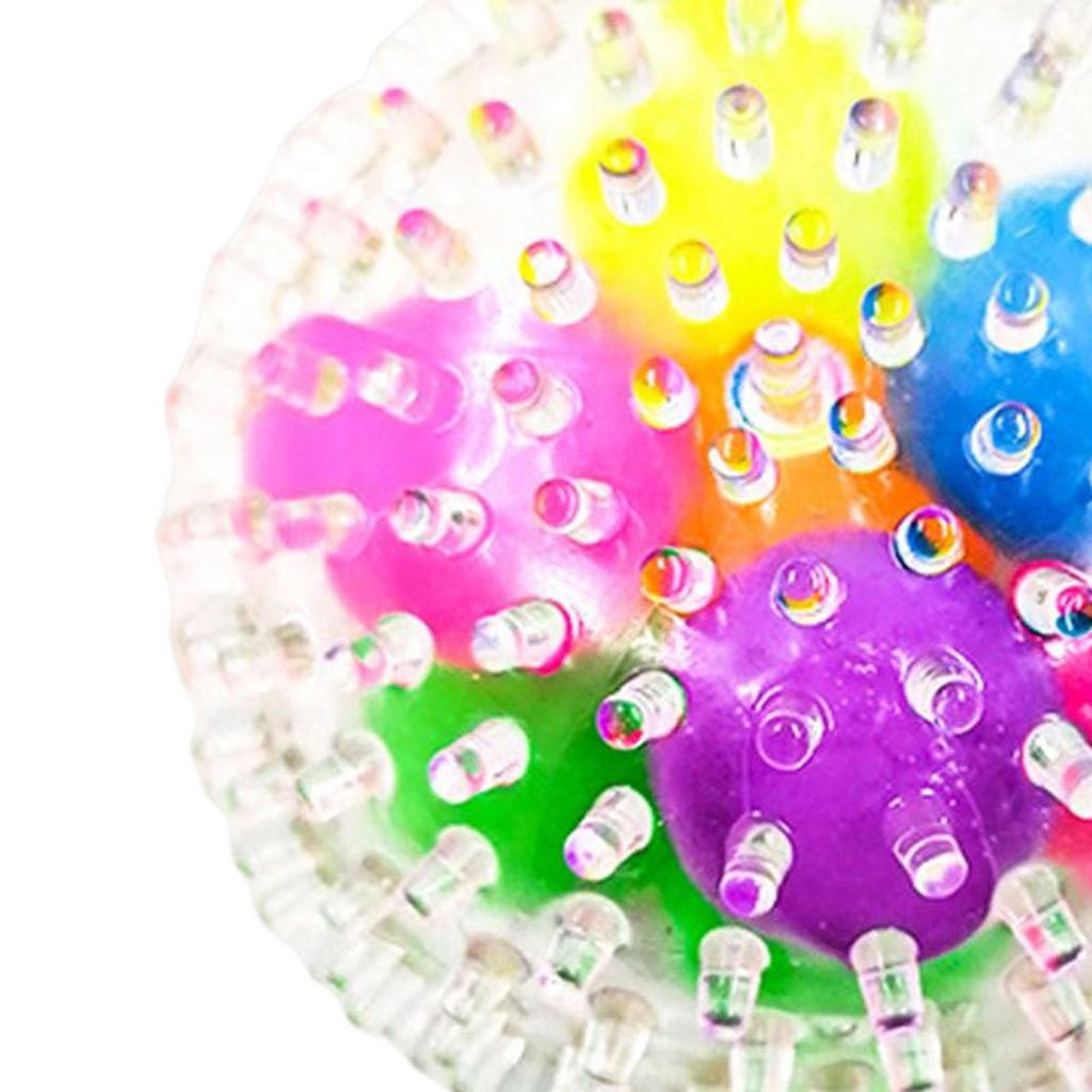 Funny Rainbow Balls Gadget Vent Toys Sensory Toy for Exercise Halloween Birthday Gift