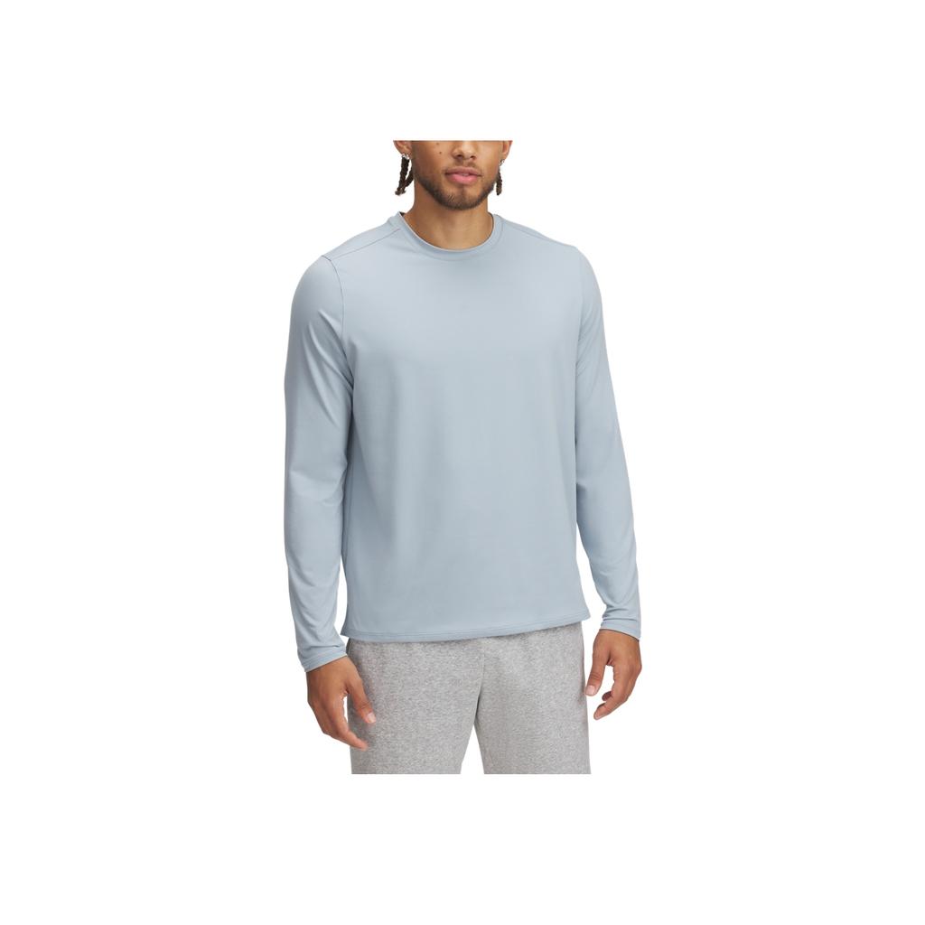 Under Armour Meridian Удобная Мягкая Дышащая Футболка с Длинным Рукавом Влагоотводящая Мужские Топы Гавань-Синий 1386975-465