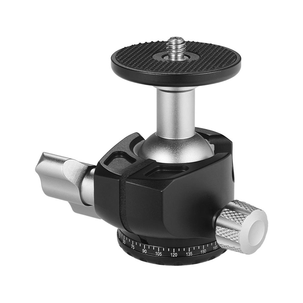 D-25 Шаровая головка из алюминиевого сплава с ЧПУ с двойной насечкой Мини-шаровая головка с низким центром тяжести