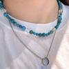 Objet213 Bubble Vivid Blue Necklace