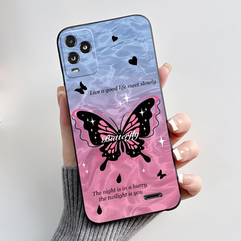 Casing For BLU View 5 Pro Cases Aesthetic Fashion Cute Cat Soft Black Silicon Shockproof Back Cover For BLUView 5 Pro Phone Case