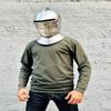 Medieval Helmet Closed Helmet LARP Fancy Armor Costume Dress Knight Helmet Best Gift For Him