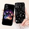 Чехол для Xiaomi Poco M4 5G Чехол-крышка Силиконовый Роскошный Модный Цветы Кавайный Милый Кот Ударопрочный Чехол для Телефона 22041219PG