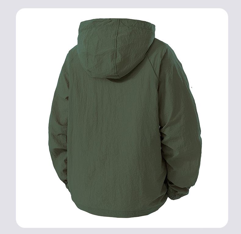 Мужская модная куртка с капюшоном для защиты от УФ-лучей - Легкая летняя защита от солнца