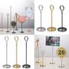 Paper Picture Table Number Holder Desktop Decoration Note Clamp Photo Clip Paper Stand Card Holder