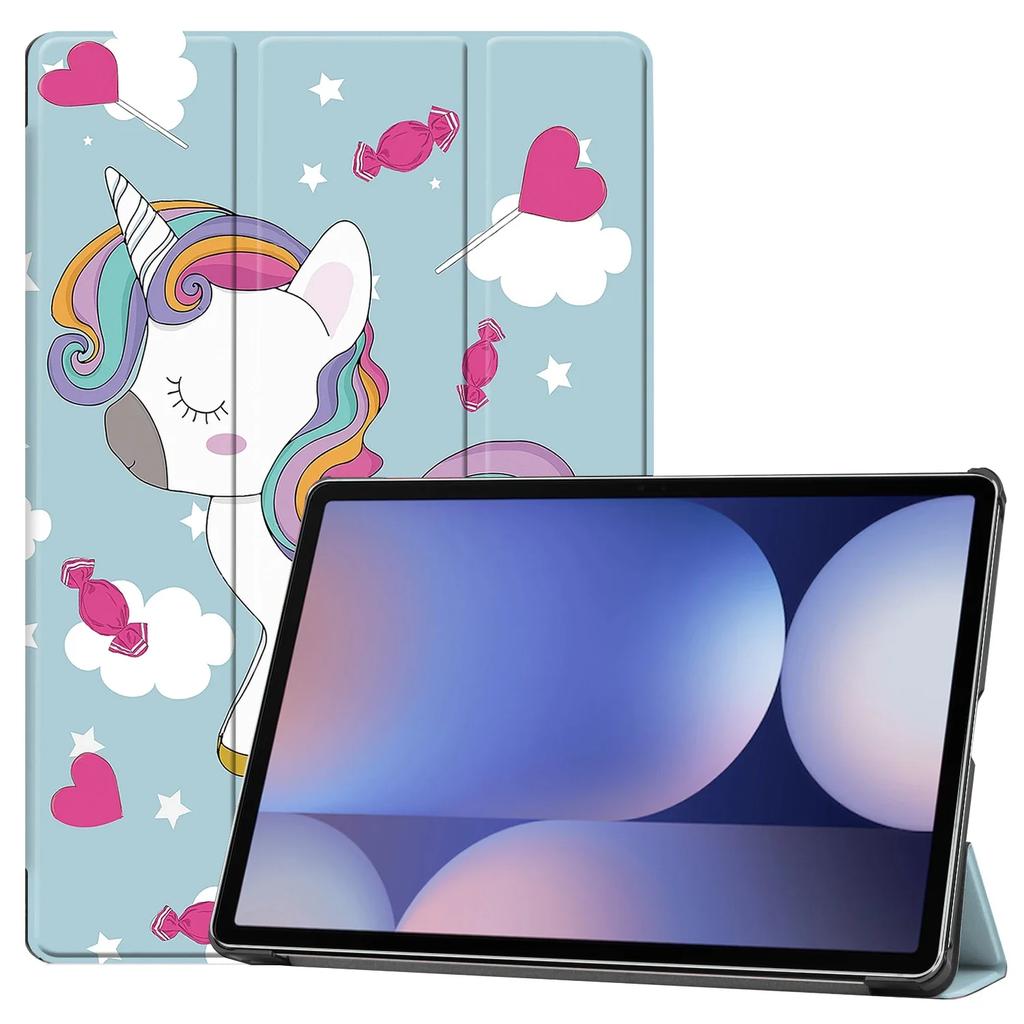 Для Samsung Galaxy Tab S10+ 5G SM-X820 SM-X826B 12,4-дюймовый магнитный чехол-подставка Trifold для Samsung Galaxy Tab S10 Plus 12,4