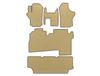 EVA Mats (2004-2007, 3 Rows, 8-seater, Beige) for Hyundai H200, H1, Starex