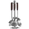 Qiwei Classical Solid Wood Handle Kitchen Utensil Set