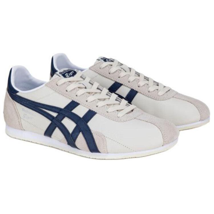 ONITSUKA TIGER Runspark Нескользящие, Износостойкие, Легкие Кроссовки с низким верхом для бега Унисекс Бежевые кроссовки 1183B480-203