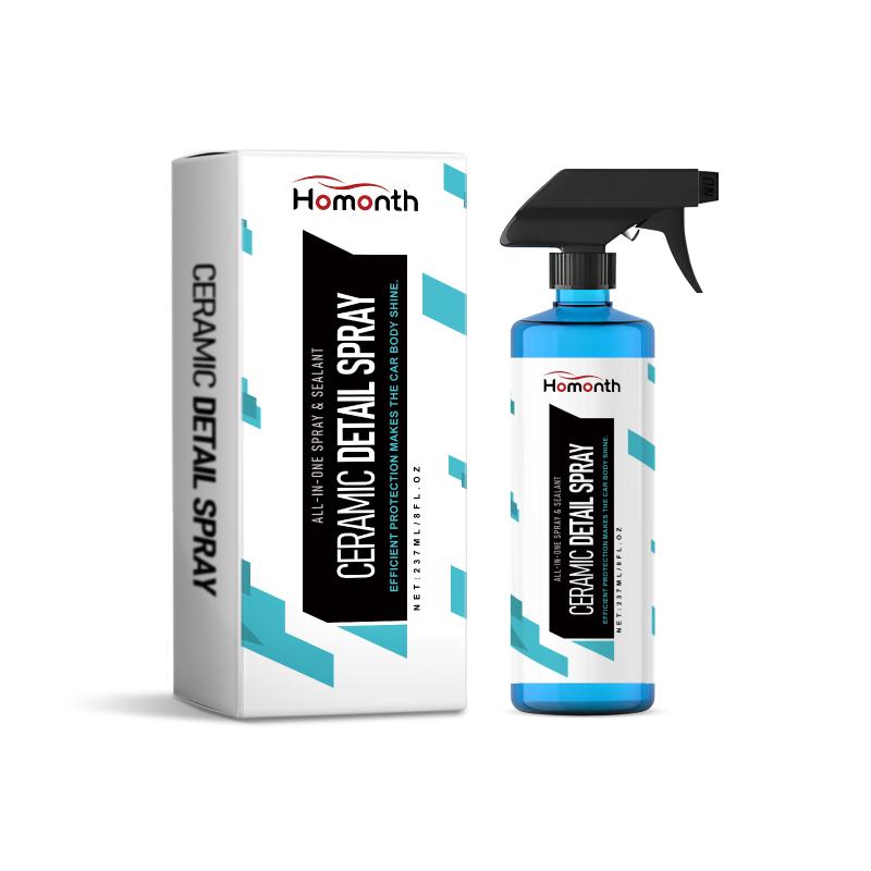 Керамический спрей для детализации автомобиля для защиты ЛКП Гидрофобное покрытие Уменьшает прилипание грязи и сохраняет блеск для очистки наружных поверхностей