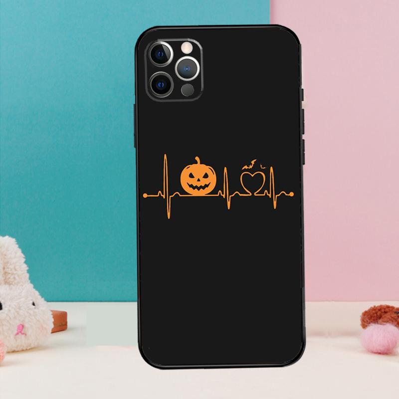 Halloween Pumpkins Phone Case For iPhone 17 Air 16 15 14 12 11 13 Pro Max 12 13 mini 15 16 Plus 16e Cover Coque