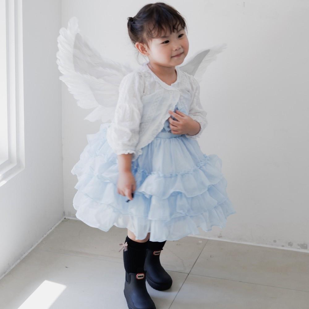 Hair Band Feather Wing Sweet Halloween Cosplay Accessories Demon Feather Wing Children/adult