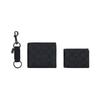 COACH Classic presbyopia three-in-one cow leather card holder keychain wallet men's black black