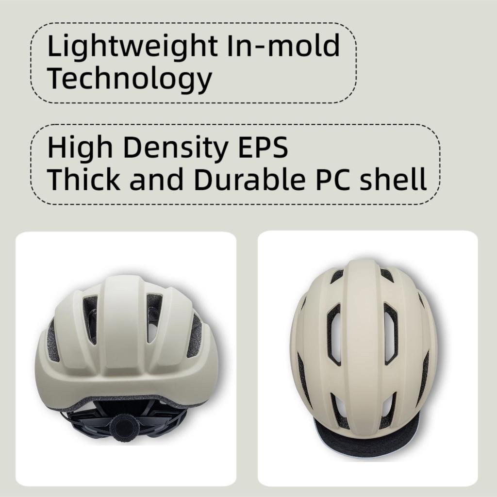 Ventilated Lightweight Youth's City Cycling Helmet with Removable Visor CE Certified Sport Safety Design