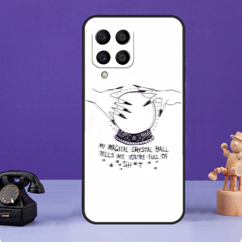 Чехол Witch Aesthetic Art для Samsung Galaxy M31 M51 M21 M30s M20 M14 M34 M54 M12 M32 M52 M13 M23 M33 M53 M55