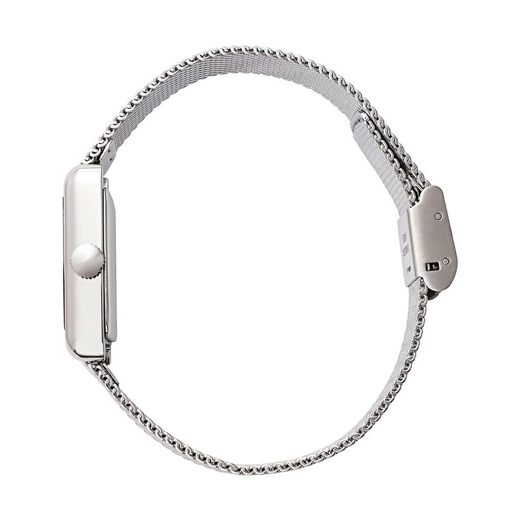 Авторизованный дистрибьютор [MATOW] Часы Matou женские mw004009 [Tsuki Oborozuki - Oborozuki -] Rectan Silver Mesh Circle Roman