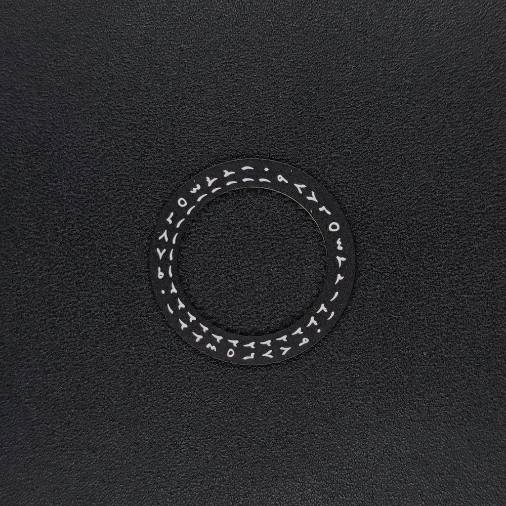 Green/Blue Luminous Arabic Datewheel for NH34 NH35 Movement Mod Lumi Disc Parts Black/White Arabic 3H Date-Wheel Suit for NH35A