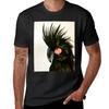 Black Parrot T-Shirt sweat aesthetic clothes tees T-shirt men