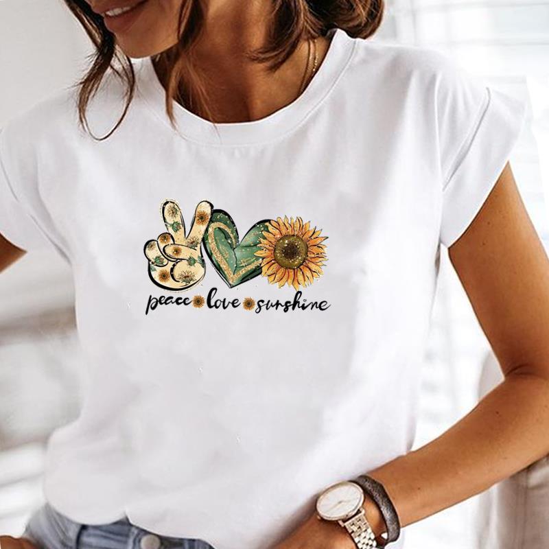 (Азиатский размер) Женская футболка с бантом в стиле акварели 90-х годов, верхняя одежда с принтом, повседневная женская модная футболка с коротким рукавом, женская футболка с графическим рисунком