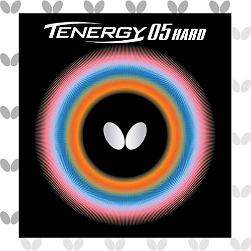 Накладка для настольного тенниса Butterfly Tenergy 05 Hard 06030, Черная, Толстая