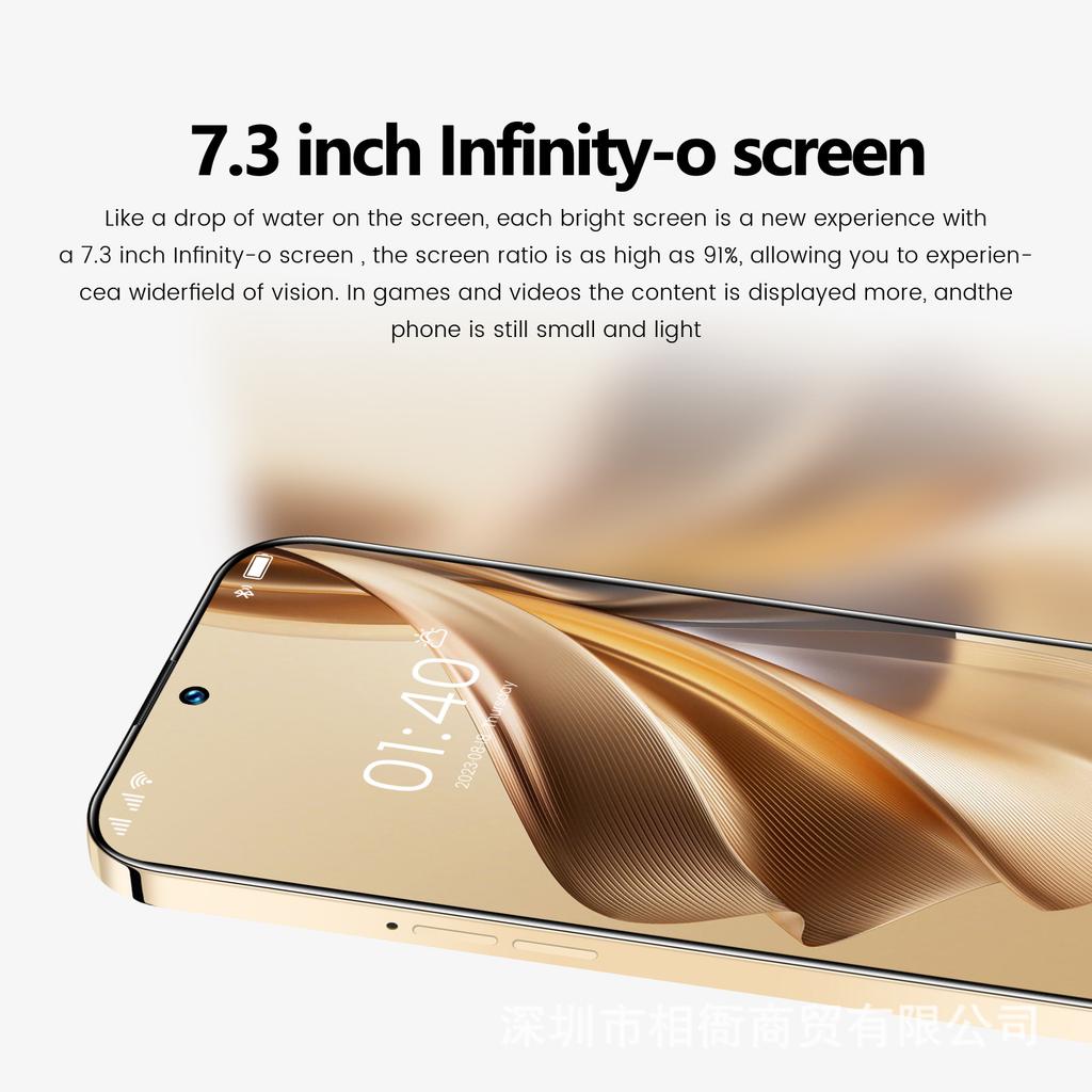 Android-смартфон Reno10 Pro+ - 6,8-дюймовый HD-экран, 2 ГБ ОЗУ + 16 ГБ ПЗУ, INCell-дисплей, Изящный премиальный дизайн
