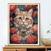 5d DIY Алмазная картина вышивка крестом милые животные кошка алмазная вышивка мозаика полный круглый дрель домашний декор