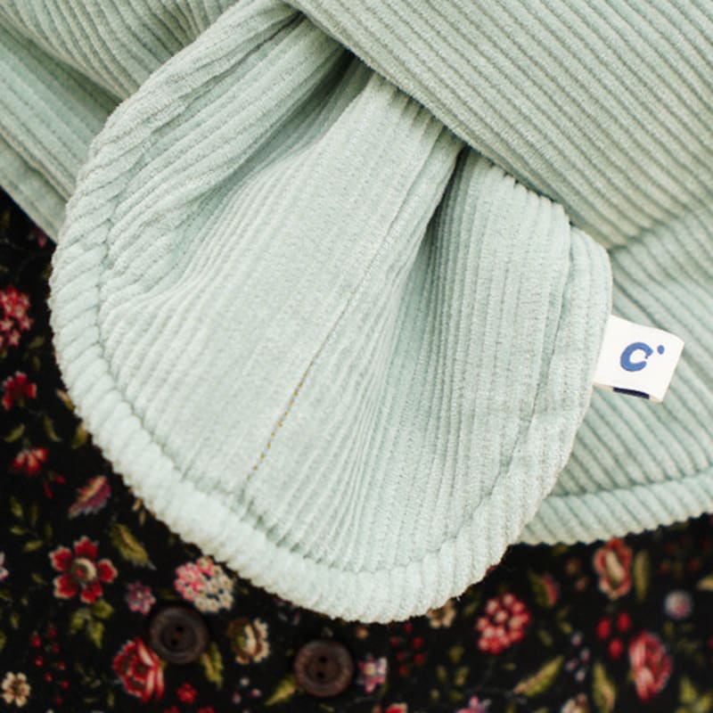 CHIQUITA Padded Muffler (Corduroy) Mint 244702SMT