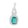 Nano Emerald Silver Pendant (2123255)