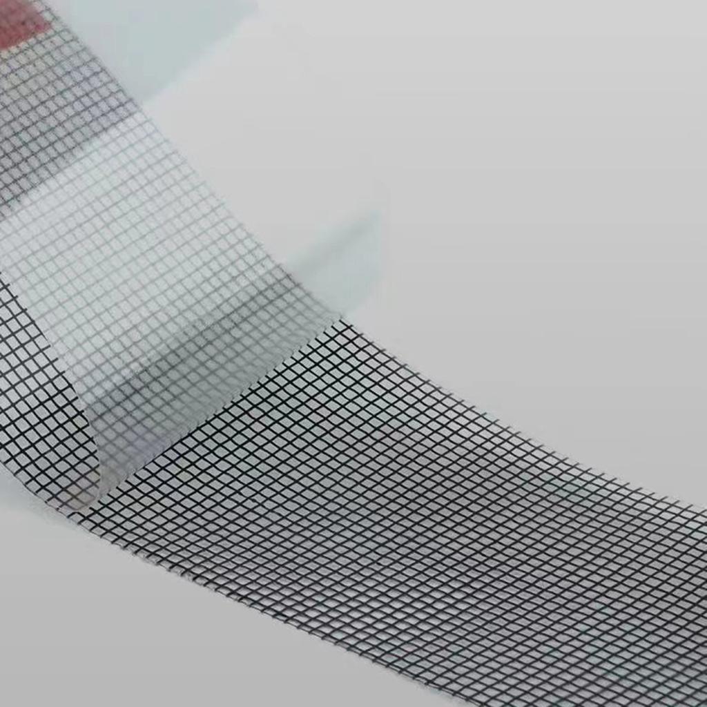 Ремонтный набор для оконной сетки, сетка из стекловолокна, прочная клейкая лента, лента для ремонта сетки, уплотнитель для окон и москитных дверей