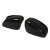 1 пара накладок на колпаки зеркал заднего вида автомобиля, глянцево-черные, накладки на колпаки зеркал боковых дверей, замена для Accord 2008-2012