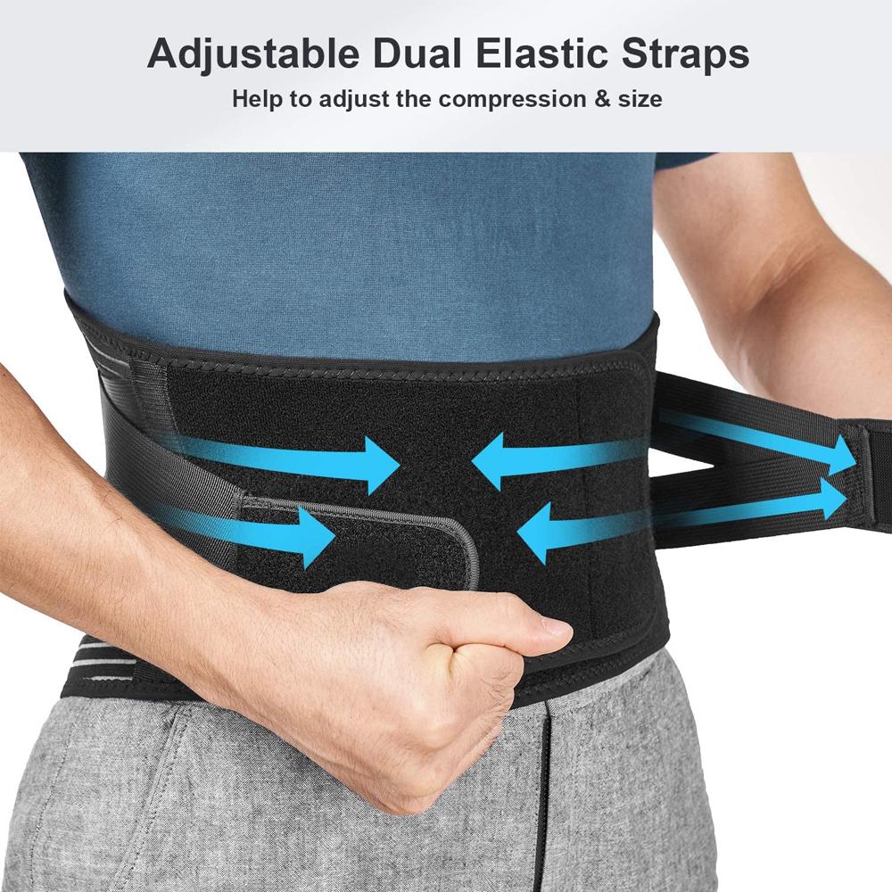 Double Pull Back Waist Support Belt Waist Orthopedic Bra Spinal Decompression Waist Trainer Bracket Home Gym Back