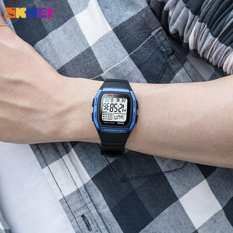 Skmei Luxury Brand Men's Sports Watches LED Digital Watch Men Waterproof Military Wrist Watches