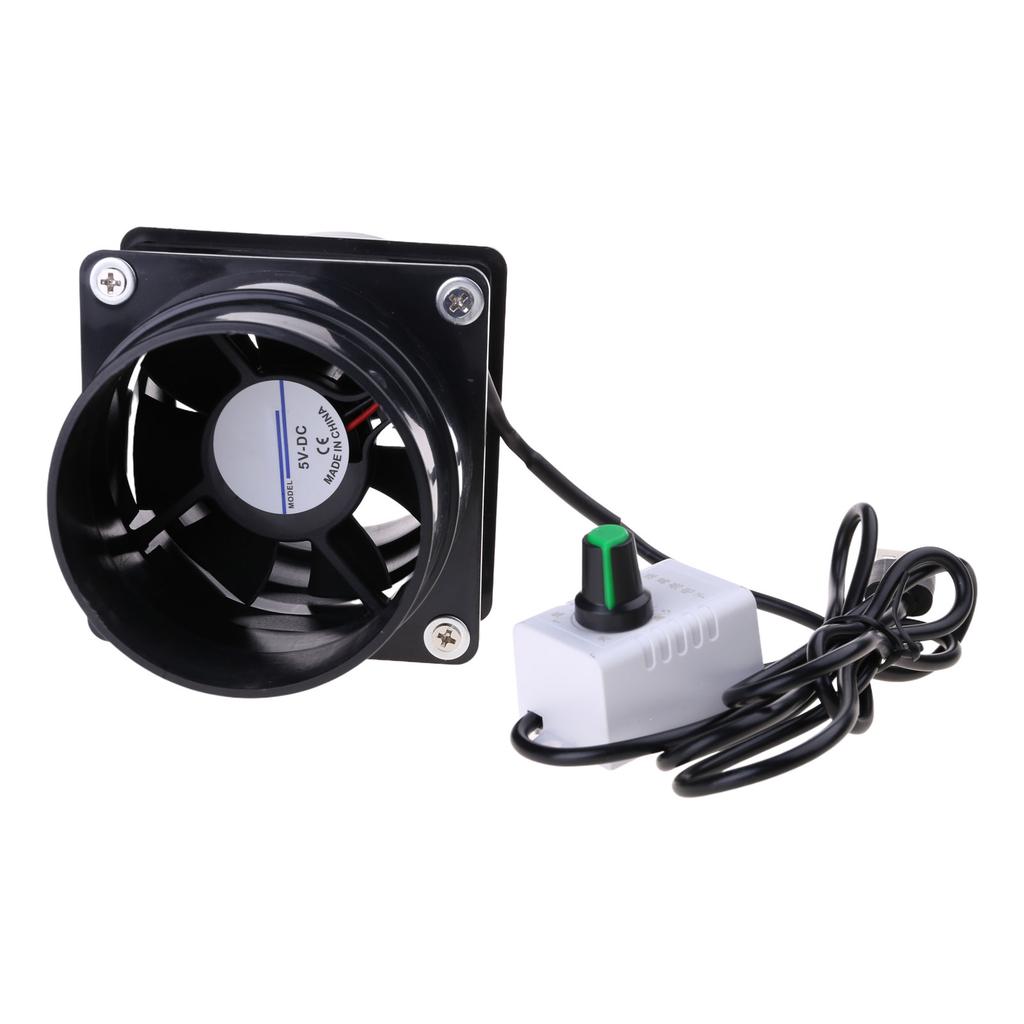 USB Регулируемая скорость Поглотитель дыма при пайке ESD Вытяжной вентилятор для удаления паров с трубой 1/3/6 м Вентиляционный вентилятор