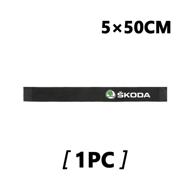 WLNQ1 For Skoda Car Trunk 50/60cm Nylon Velcro Strap Accessories Elastic Organizer Belt Storage Fabia Kamiq Superb Scala Enyaq-iV MK3