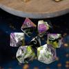 Набор из 7 кубиков для RPG, многогранные, 4 цвета, для кафе ролевых игр