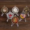 5/10/20Pcs Coin Display Easel Holder Acrylic Stands Small Rack For Display Collection Capsule Challenge Coin Medal Frame Photo