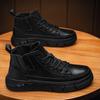 Handmade 2025 New Men High Top Work Boots Autumn Luxury Brand Men Comfortable Platform Sneakers Male Ankle Boots Zapatos Hombre