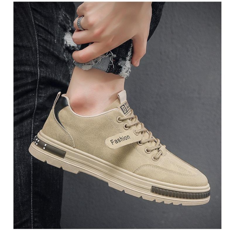 Мужские лоферы из натуральной замши, повседневная обувь, мужские кроссовки, оксфорды на шнуровке, уличная обувь для бега, доска, защитная обувь